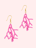 Coral Ohrringe in Rosa