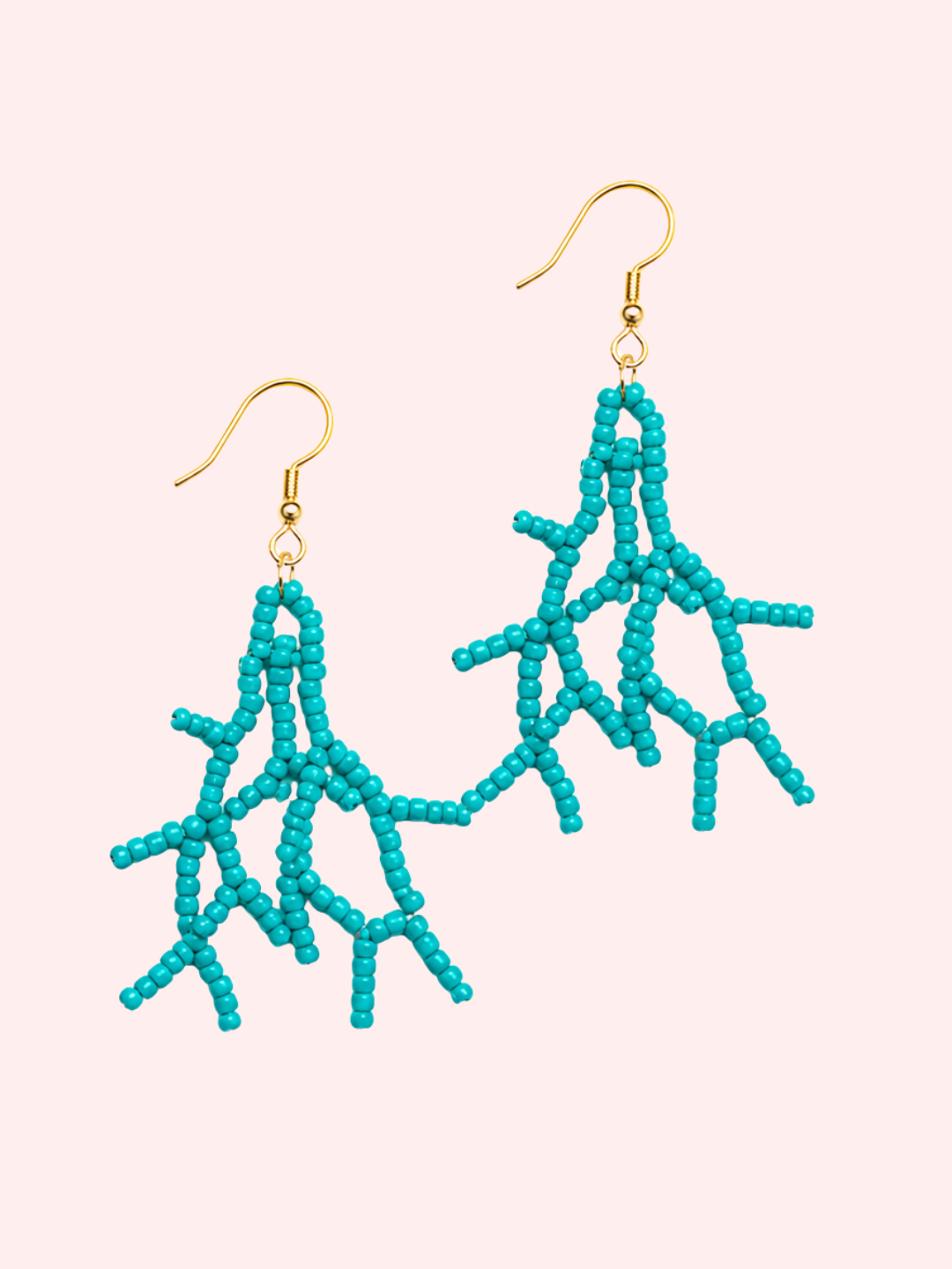 Coral Ohrringe Türkis
