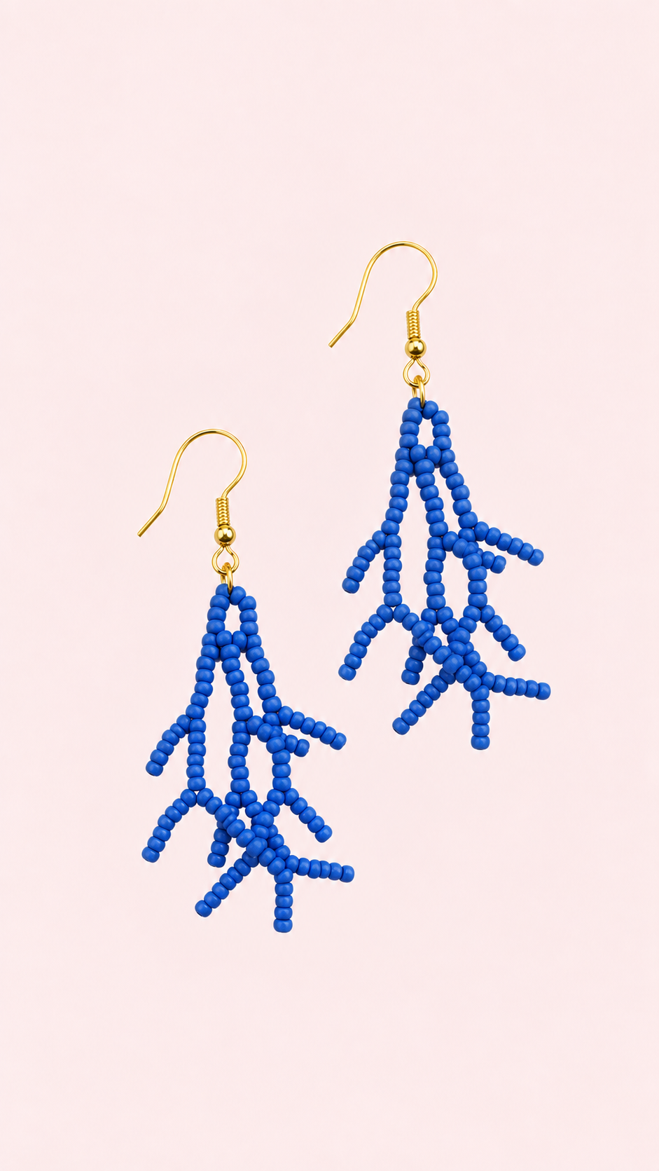 Coral Ohrringe in Blau